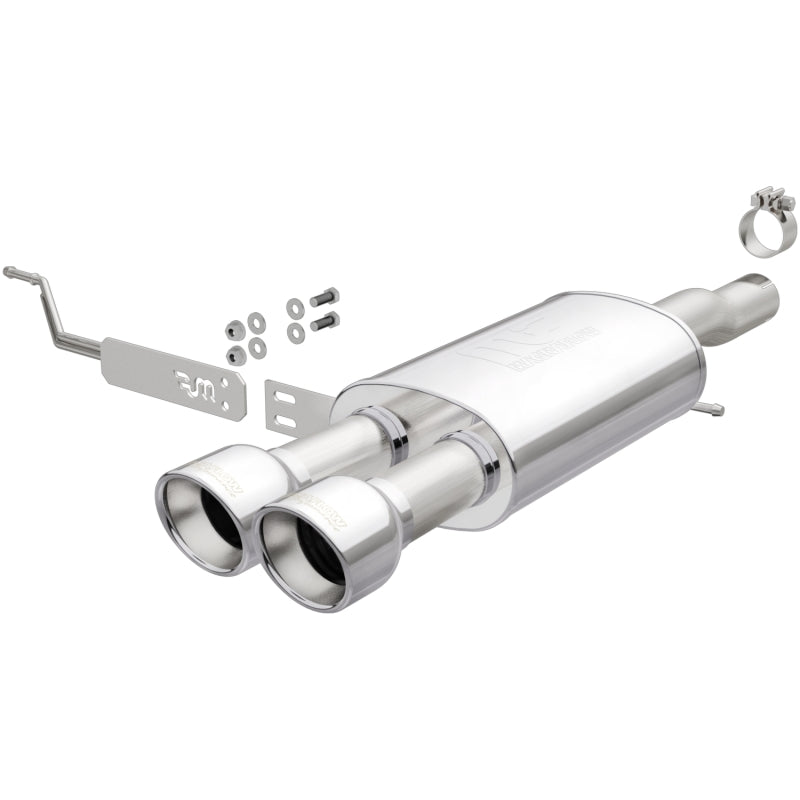 Magnaflow Dual-Tip Axle-Back Exhaust for 14-17 Mini Cooper L4 2.0L Hatch Excl 4-Door 2.5in Pipe - OneFastShop