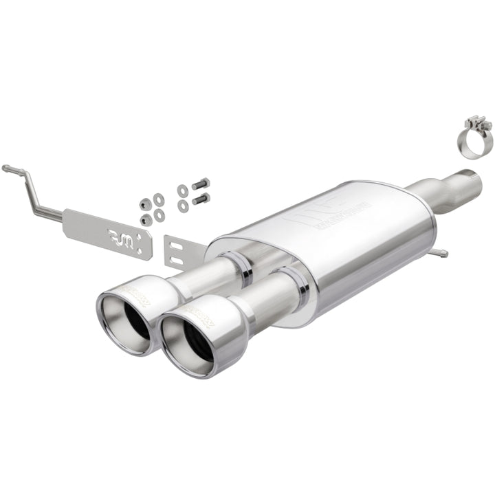 Magnaflow Dual-Tip Axle-Back Exhaust for 14-17 Mini Cooper L4 2.0L Hatch Excl 4-Door 2.5in Pipe - OneFastShop