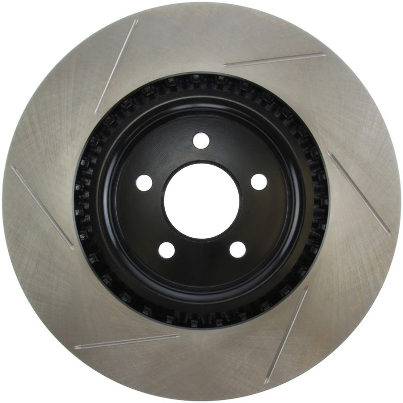 StopTech Power Slot Front Left Slotted Rotor for 07-10 Ford Mustang Shelby - OneFastShop