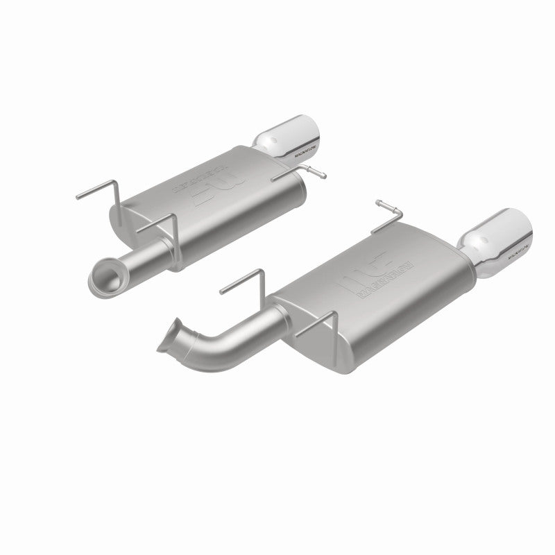 Magnaflow Street Series Axle-Back Exhaust for 2011 Ford Mustang 3.7L - Enhanced Sound