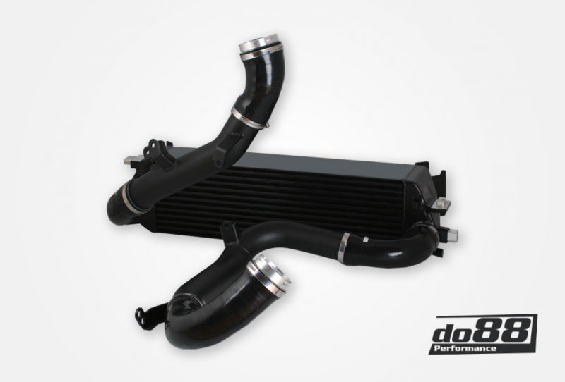 do88 BigPack Intercooler Kit - Volvo SPA Petrol 2016-2023 - Black Hoses