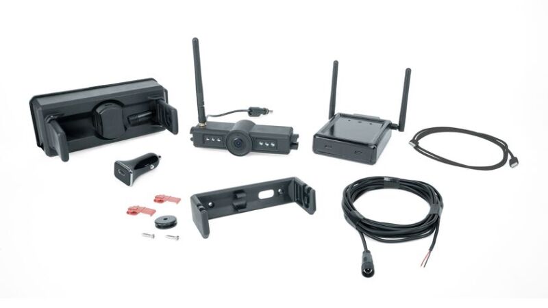 Air Lift Total View HD Camera with Versatile Mount - High Quality Color Video Feed - Quick-Connect Mounts - Night Vision - Wide Viewing Angle - Wi-Fi Connection - Multi-Coated Lens - 80° Vertical, 110° Horizontal - 100ft Range - Boat Back-Up Assistance