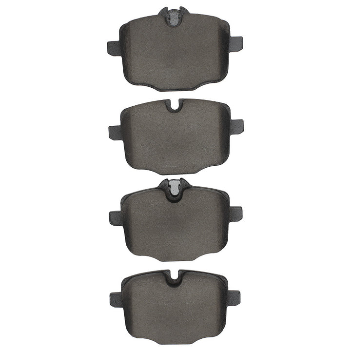 DFC 11-19 BMW 640i Gran Coupe Rear 5000 Advanced Ceramic Brake Pads and Hardware Kit, out of package view