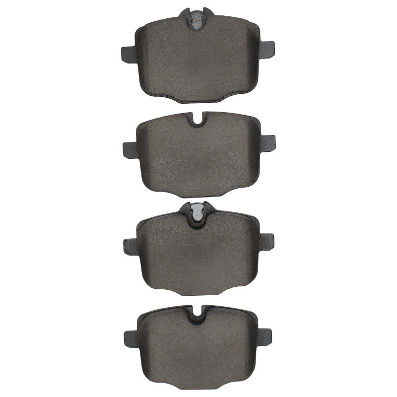 DFC 11-19 BMW 640i Gran Coupe Rear 5000 Advanced Ceramic Brake Pads and Hardware Kit, out of package view