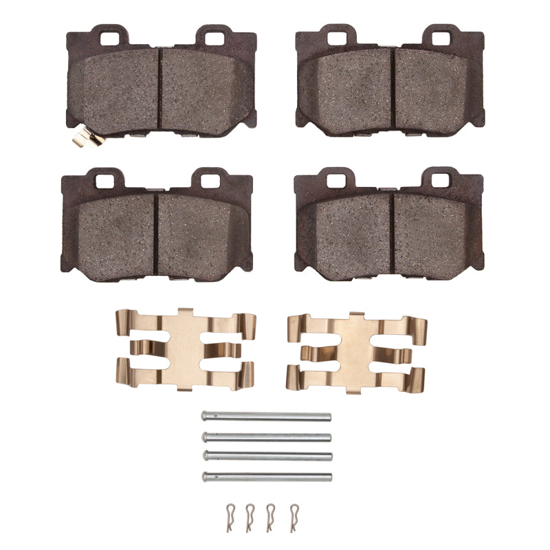 DFC 4000 HybriDynamic Rear Brake Pads - Nissan 370Z, 350Z, Infiniti G37 2008-2025 w/ Hardware