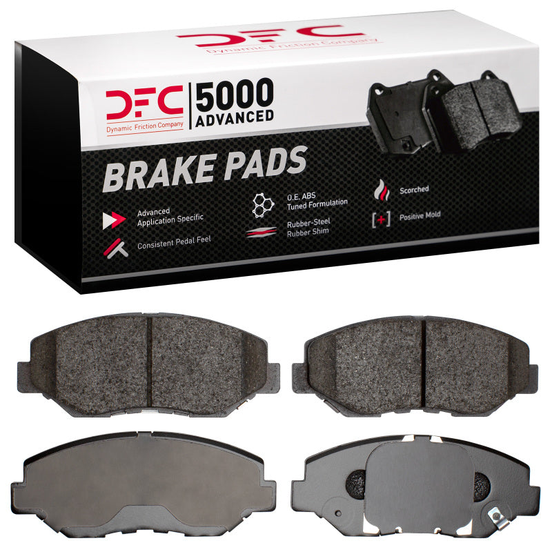 DFC 5000 Advanced Ceramic Front Brake Pads - Acura ILX, Honda Civic, Accord, CR-V 2002-2021