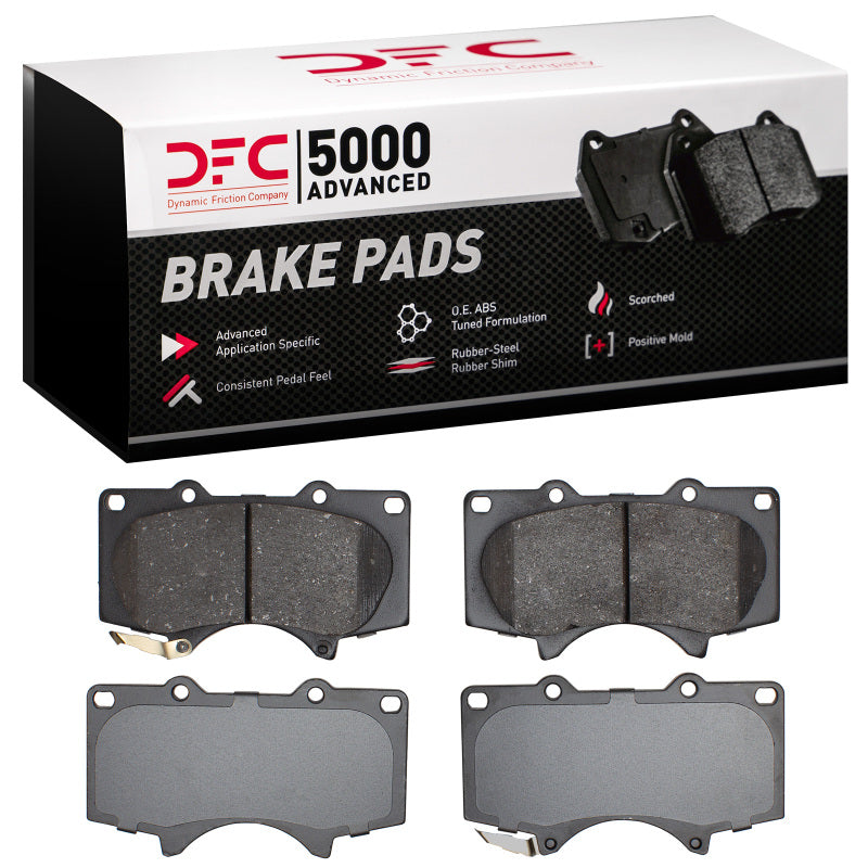 DFC 5000 Advanced Ceramic Front Brake Pads - Toyota 4Runner / Tacoma / Sequoia / FJ Cruiser / Lexus GX 2001-2025