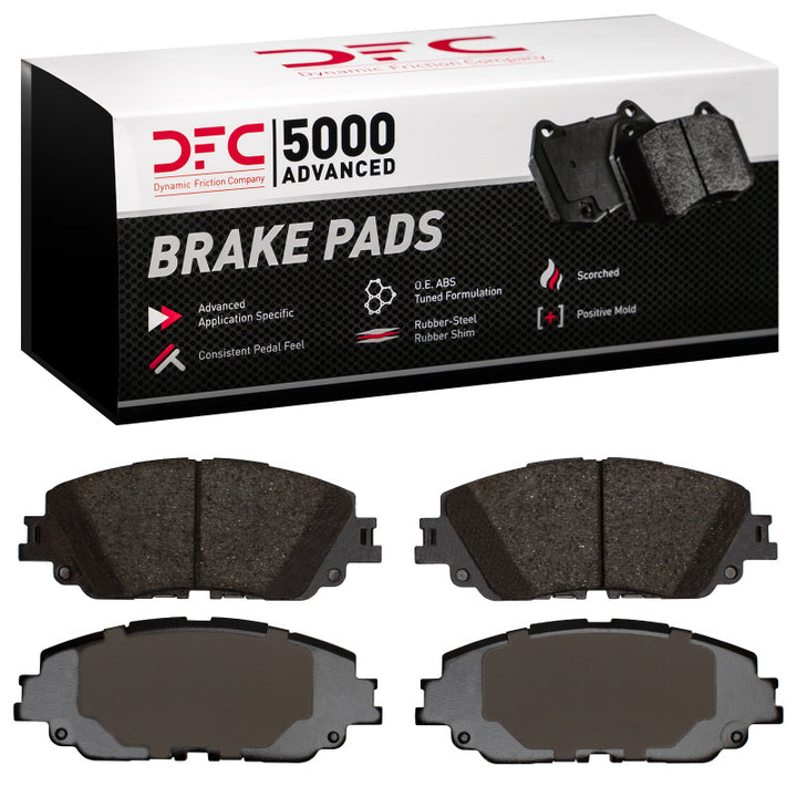 DFC 5000 Advanced Ceramic Front Brake Pads - Toyota Camry, RAV4, Lexus ES 2018-2026
