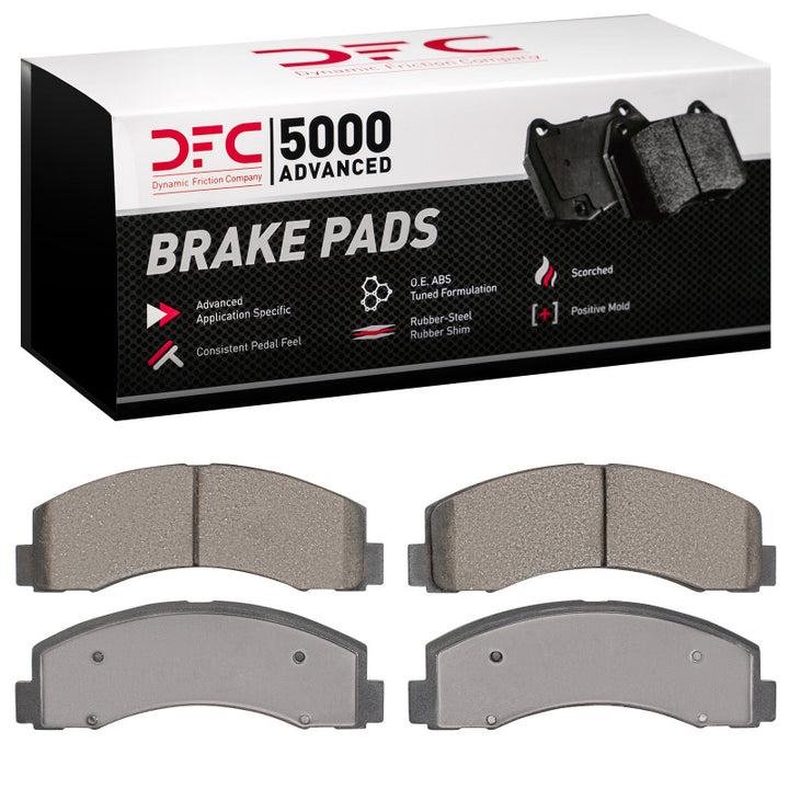 DFC 5000 Advanced Ceramic Front Brake Pads - Ford F-150 / Expedition 2010-2021
