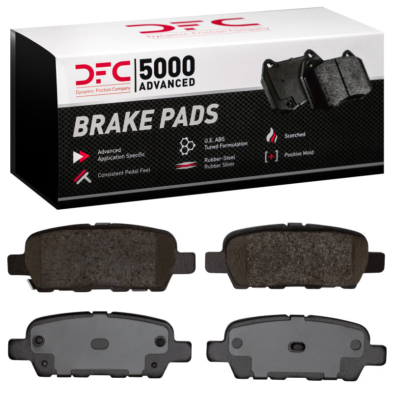 DFC 5000 Advanced Ceramic Rear Brake Pads - Nissan 370Z / Altima / 350Z / Juke 2002-2025