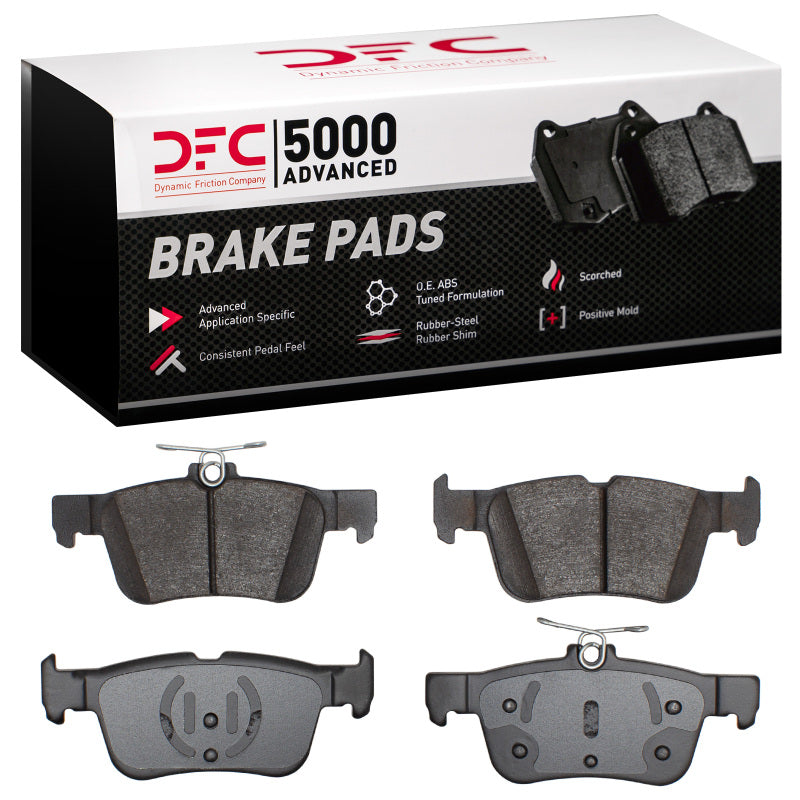 DFC 5000 Advanced Ceramic Rear Brake Pads - Ford Fusion / Edge / Escape / Special Service Police Sedan 2013-2024