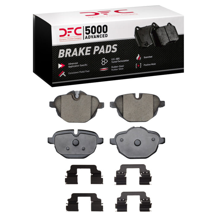 DFC 5000 Advanced Ceramic Rear Brake Pads with Hardware - BMW X3 / X4 2011-2020