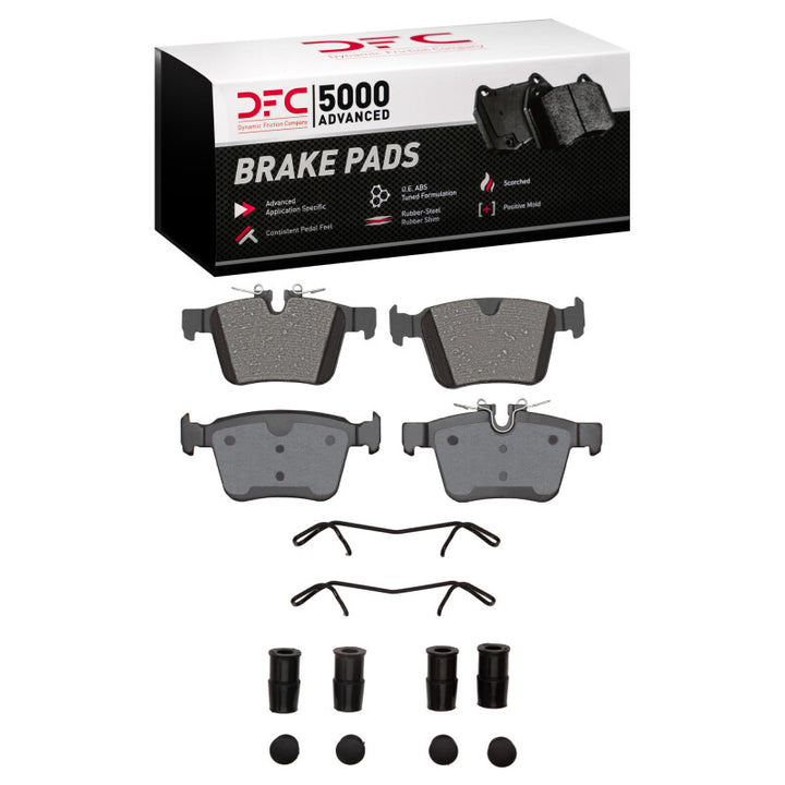 DFC 5000 Advanced Ceramic Rear Brake Pads with Hardware - Range Rover Evoque / Jaguar F-Pace 2015-2025