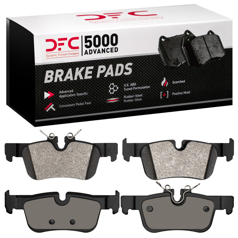 DFC 5000 Advanced Low-Metallic Rear Brake Pads - BMW X1 / X2 / Mini Cooper Countryman / Cooper Clubman 2016-2025