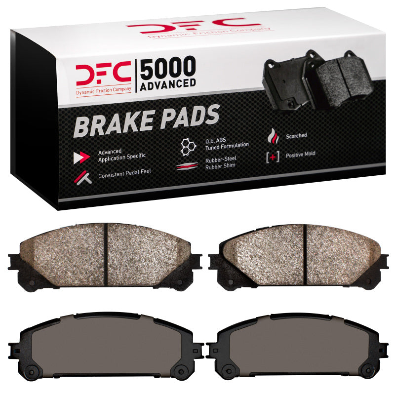 DFC 5000 Ceramic Front Brake Pads - Lexus RX/NX & Toyota Highlander/Sienna 2008-2026