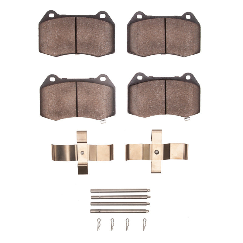 DFC Active Performance Front Brake Pads w/ Hardware - Infiniti G35, Nissan 350Z 2003-2008
