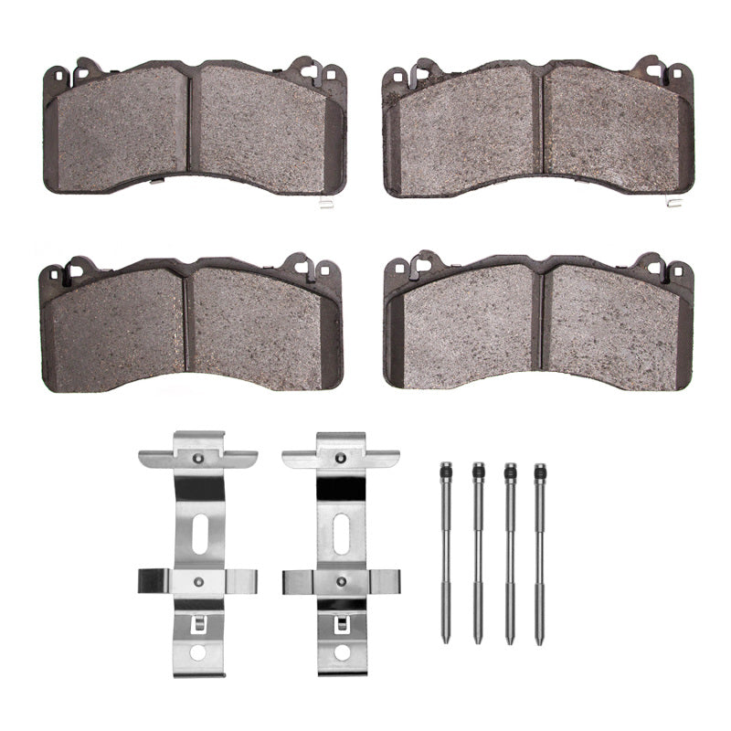 DFC Active Performance Front Brake Pads w/ Hardware - Ford Mustang GT, EcoBoost, Mach 1 2015-2023