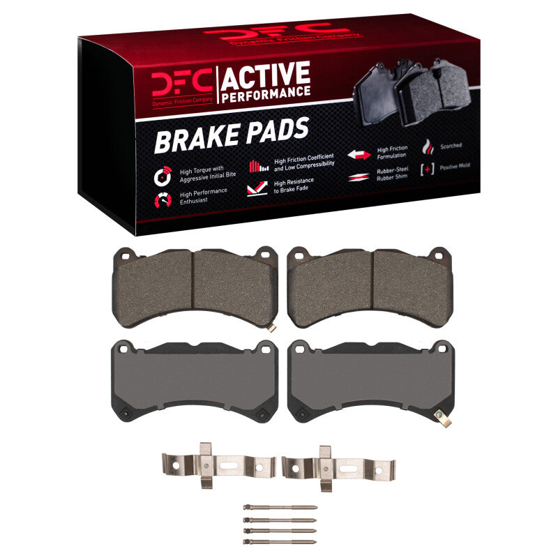 DFC Active Performance Front Brake Pads with Hardware - Lexus IS F 2008-2013