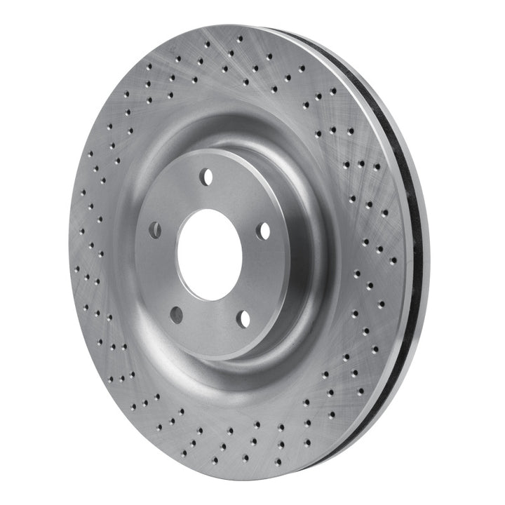 DFC Drilled Brake Front Rotor - Chevrolet Corvette Z06 / Grand Sport / 427 2006-2013, view 5