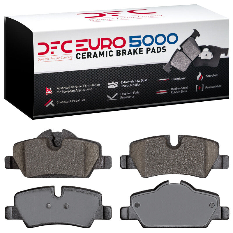 DFC Euro 5000 Ceramic Rear Brake Pads - Mini Cooper S / John Cooper Works 2014-2024
