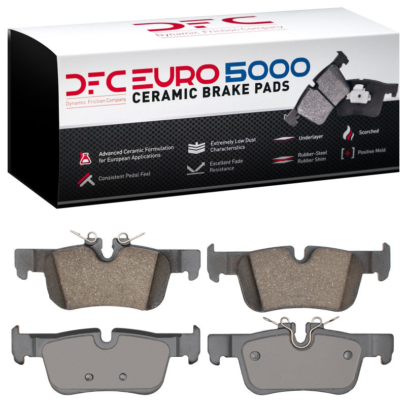 DFC Euro 5000 Ceramic Rear Brake Pads - BMW X1 / X2 / 228i xDrive Gran Coupe / Mini Cooper / Cooper Countryman / Cooper Clubman 2016-2025