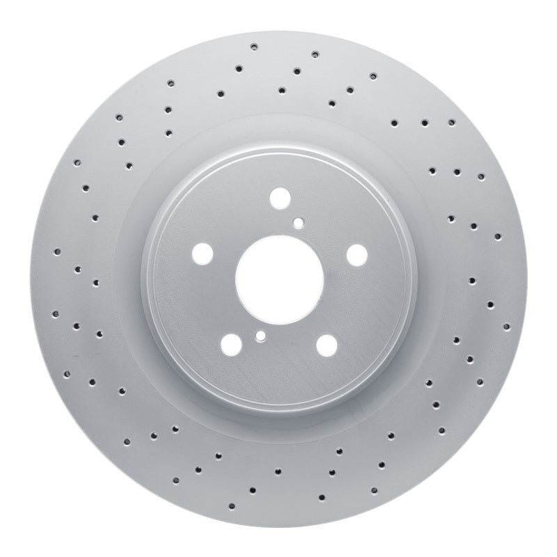 DFC Front Drilled Hi-Carbon Geomet-Coated Rotor - Lexus IS F 2008-2013