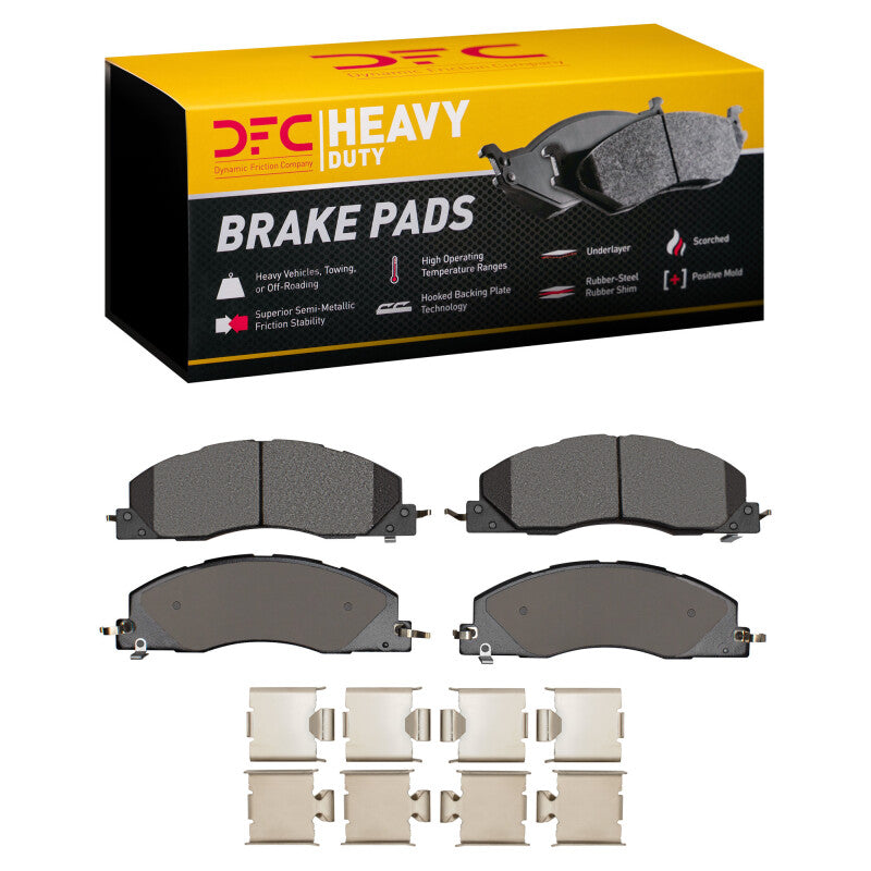 DFC Heavy Duty Front Brake Pads w/ Hardware - Dodge/Ram 2500, 3500 2009-2018