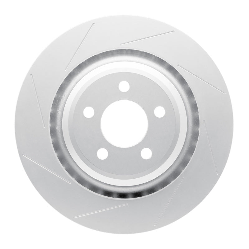 DFC Rear Slotted Brake Rotor - Dodge Challenger Charger Chrysler 300 2005-2023