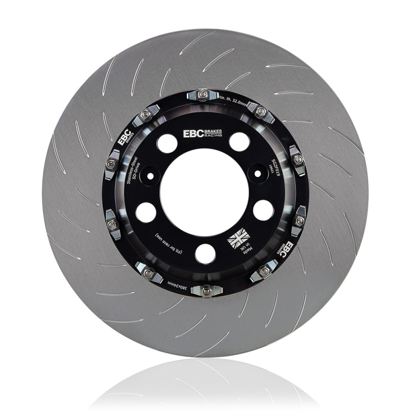EBC Racing 2 Piece SG Racing Front Rotors for 2015+ Dodge Challenger SRT Hellcat