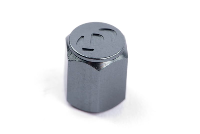 Dinan Valve Stem Caps - Gunmetal - 4 Pack, view 2