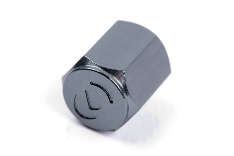 Dinan Valve Stem Caps - Gunmetal - 4 Pack, view 3
