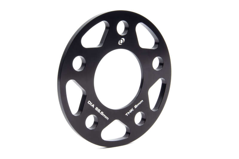 Dinan Wheel Spacers - 8mm - 5x112 - 66.5mm CB - BMW - Black - Pair, view 4