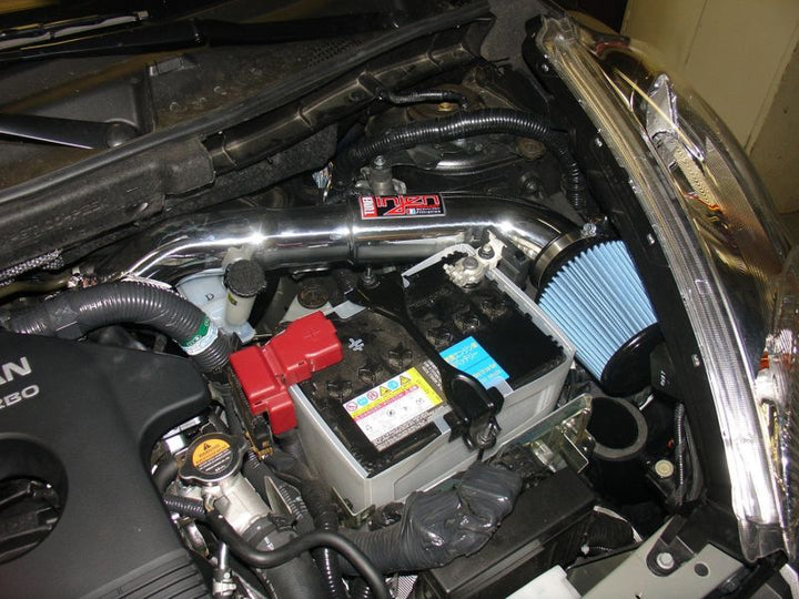 Injen Short Ram Air Intake for 14-15 Nissan Juke 1.6L Turbo Wrinkle Red