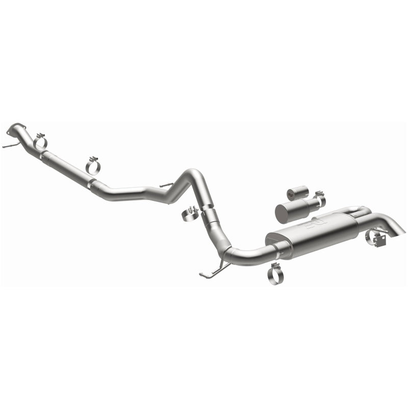 MagnaFlow 2021 Ford Bronco Overland Series Cat-Back Exhaust - Enhanced Off-Road Performance