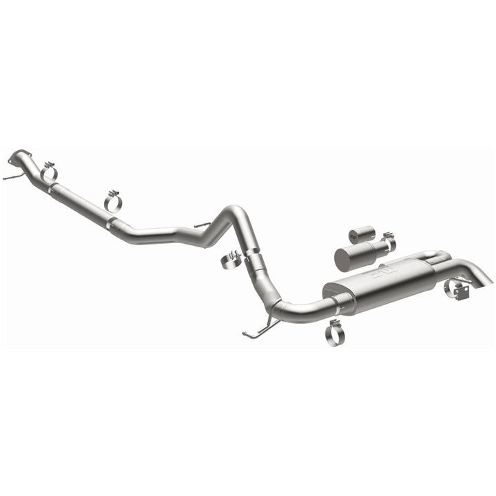 MagnaFlow 2021 Ford Bronco Overland Series Cat-Back Exhaust - Enhanced Off-Road Performance