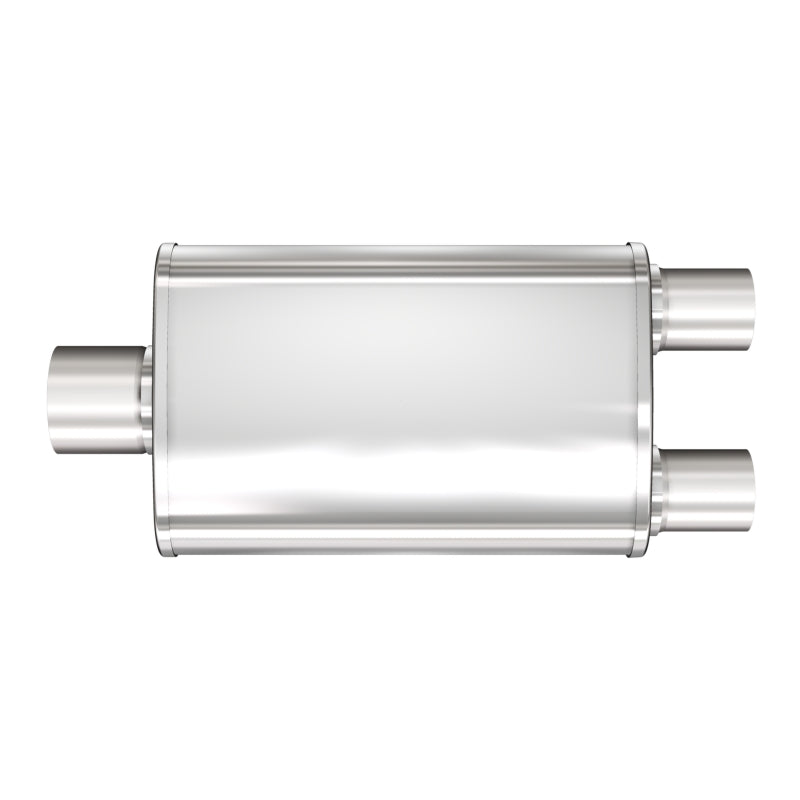 MagnaFlow Performance Muffler 4X9 SS Trb 18 3/2.5 - Various Chevy, Dodge, Ford, GMC