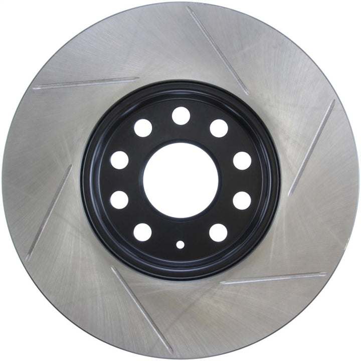 StopTech PowerSlot Slotted Rotor for 2005–2010 VW Jetta Front Right Except Wagon - OneFastShop