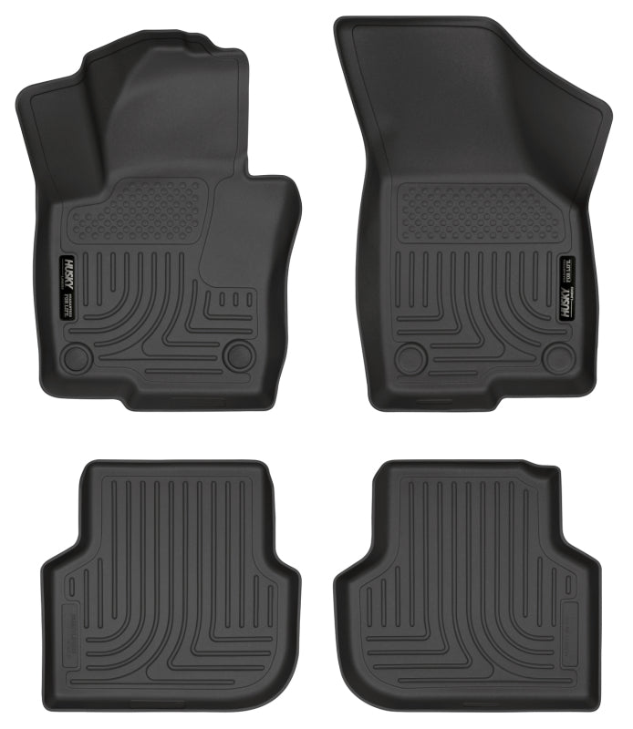 Husky Liners WeatherBeater Combo Black Floor Liners for 2011 Volkswagen Jetta (Sedan)