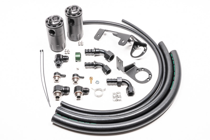 Radium Engineering Dual Catch Can Kit with Fluid Lock for MK5 Supra