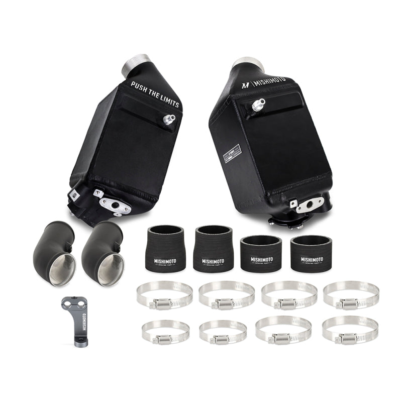 Mishimoto Intercooler Kit Wrinkle Black 12-16 BMW F10 M5 - OneFastShop