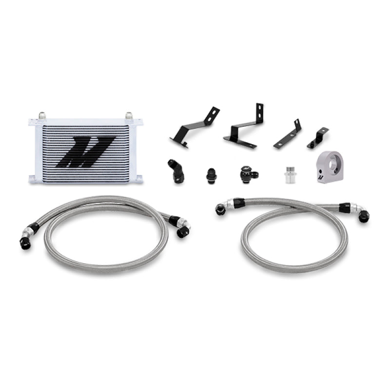 Mishimoto Non-Thermostatic Oil Cooler Kit - Chevrolet Camaro 2016-2024 - Silver, image 4