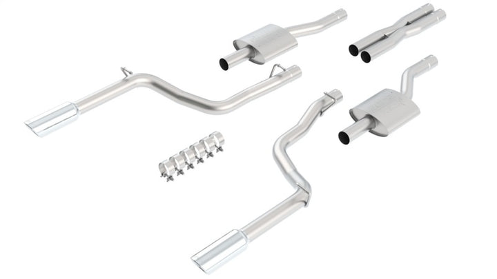 Borla Aggressive ATAK Catback Exhaust for 06-10 Dodge Charger SRT8 / 05-10 Chrysler 300 C SRT8