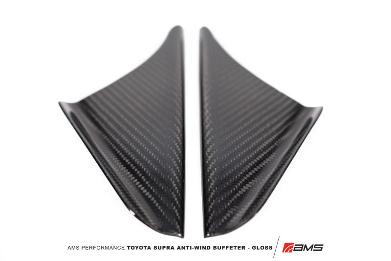 AMS Performance Anti-Wind Buffeting Kit - Gloss Carbon for 2020+ Toyota GR Supra