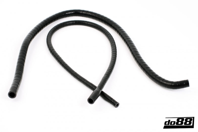 do88 Silicone Carbon Canister Hose Kit - Porsche 930 Turbo 1978-1989 - Black