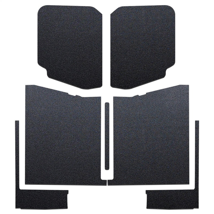DEI Boom Mat Complete Headliner Kit 7 Piece Black for 20-22 Jeep Gladiator JT 4-Door - OneFastShop