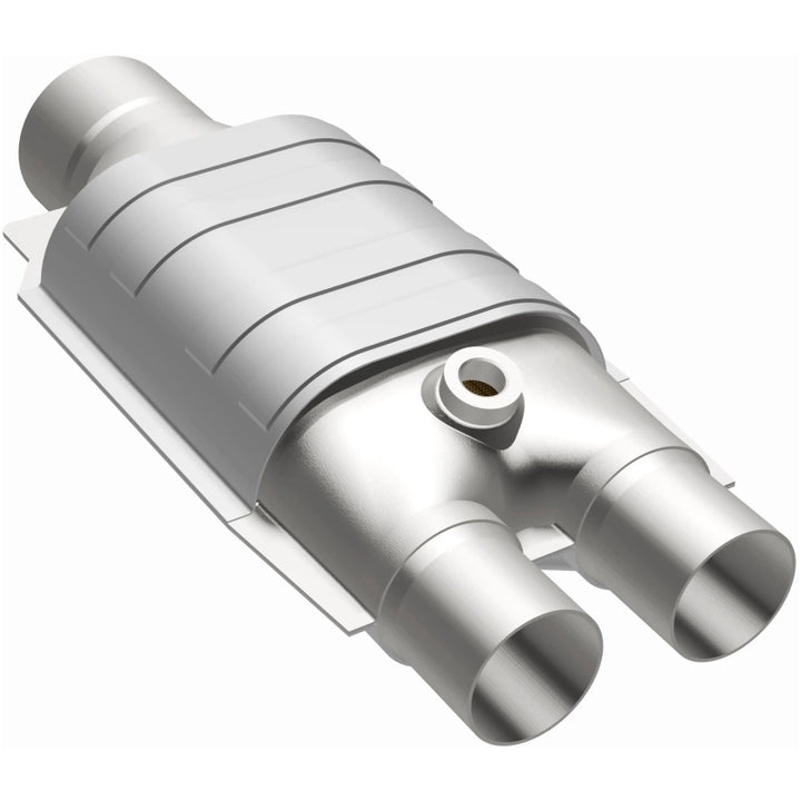 MagnaFlow Conv Univ 3inch/2inch Single/dual w/ O2 In Stock