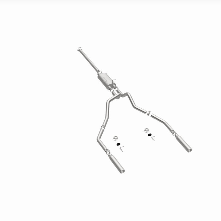 MagnaFlow Sys C/B 99 Ford F-Series Dual Exit Easy Install