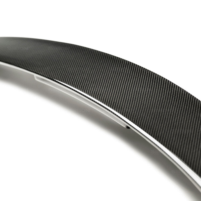 Seibon Gloss Carbon Fiber Middle Spoiler for 2017 Honda Civic Type R