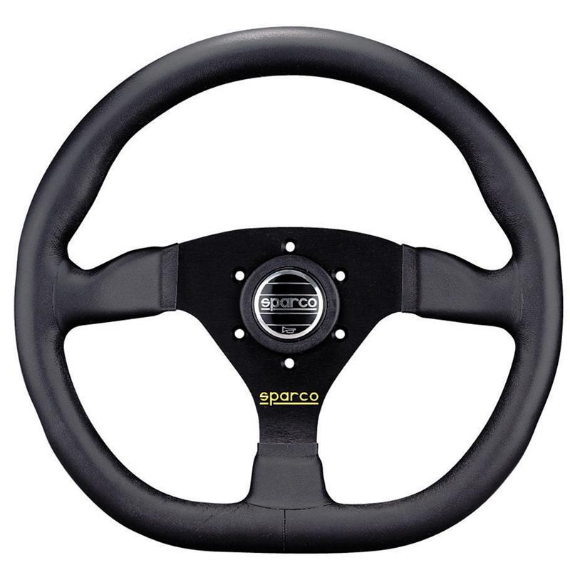 Sparco L360 Steering Wheel Ring Leather Black (L360) - OneFastShop