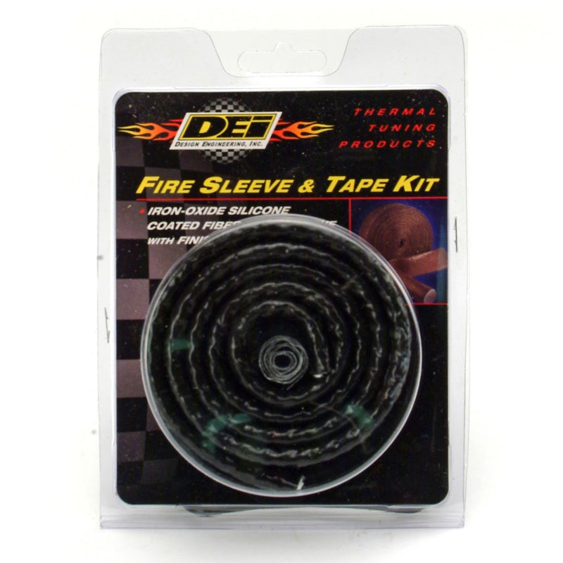 DEI Fire Sleeve and Tape Kit 3/8in I.D. x 3ft.